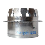 6" Nested Tab Collar for FiberGlass Duct, 30 ga, 36/Cs