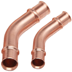 RLS Copper Press 45 deg Elbow (Crimp), 7/8"