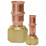 RLS Copper Press SAE Flare (Crimp), 1/2"