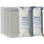 Replacement Media Pads for MicroClean 95 CG Air Cleaner, 20" x 25", 3-Pack