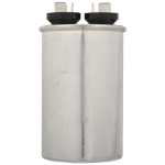 Round Single Run Capacitor, 55 MFD, 370V